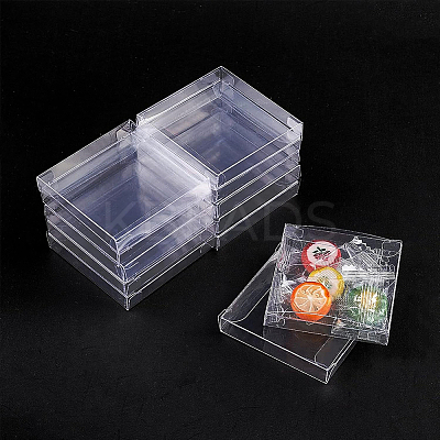 Transparent PVC Box Candy Treat Gift Box CON-BC0006-66-1
