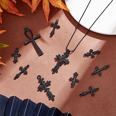 4 Bags 4 Style Zinc Alloy Pendants FIND-AR0002-91-1