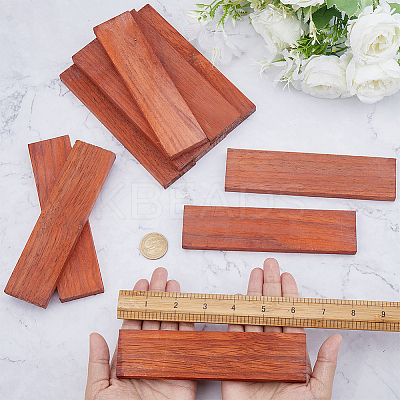 Rectangle Wood Crafting Supplies DIY-WH0591-304B-1