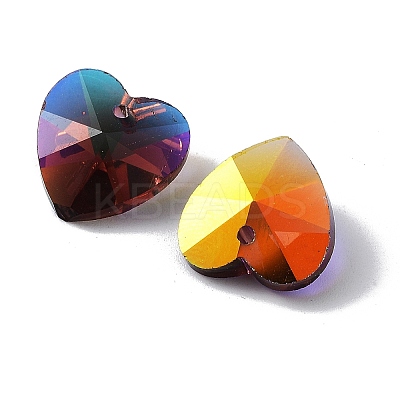 Electroplate Glass Charms LS-GGLA-Z002-02Q-1