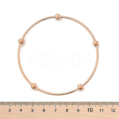 Fashion 201 Stainless Steel Bangle Sets BJEW-L664-023C-M-1-1