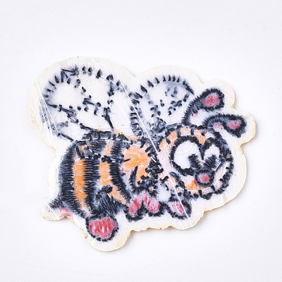 Computerized Embroidery Cloth Iron On Patches FIND-T030-035-1