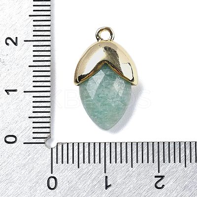 Natural Amazonite Pendants G-U019-03A-02-1