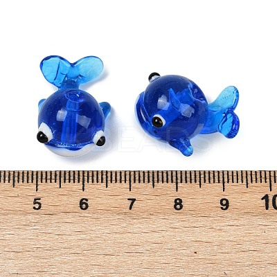Handmade Lampwork Bumpy Beads LAMP-P067-02-01-1
