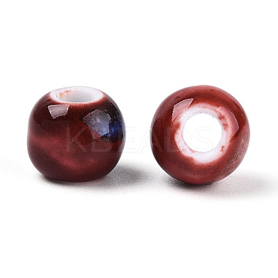Handmade Porcelain Beads PORC-T133-11B-14-1
