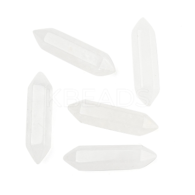 5Pcs Natural Quartz Crystal Healing Stones G-FS0005-83F-1