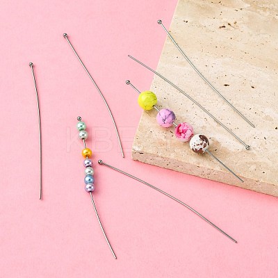 Tarnish Resistant 304 Stainless Steel Ball Head Pins STAS-K146-045-0.7x70mm-1