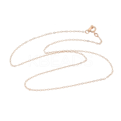 1/20 14K Gold Filled Cable Chain Necklaces for Women Men NJEW-Z068-04RG-1