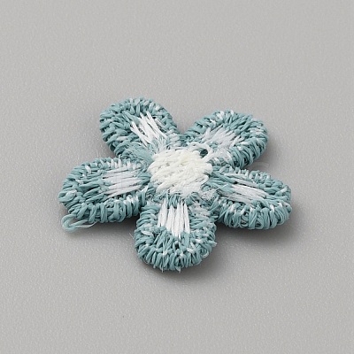 Two Tone Polyester Knitted Ornament Accessories DIY-WH0308-417E-1