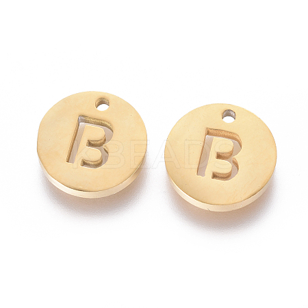 304 Stainless Steel Charms STAS-F227-11B-G-1