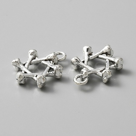 Tibetan Style Alloy Pendants FIND-CJC0012-046-1