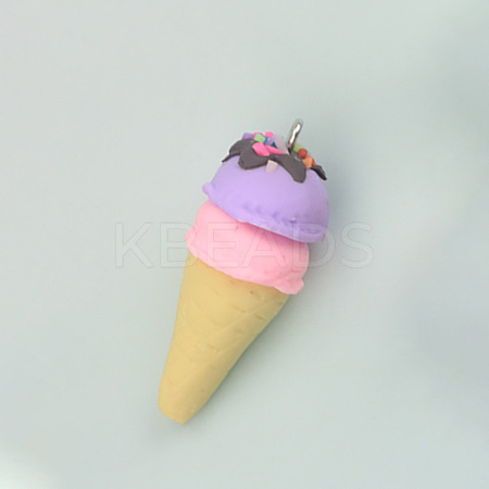 Handmade Polymer Clay Pendants LS-PORC-TAC0001-01E-1