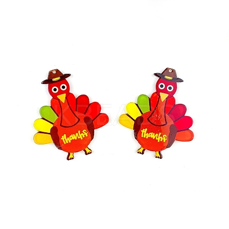 Thanksgiving Acrylic Big Pendants LS-PW-WG67810-02-1