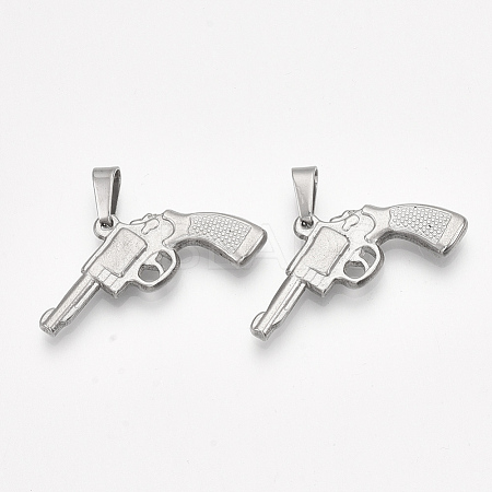 Non-Tarnish 304 Stainless Steel Pendants STAS-T045-31P-1