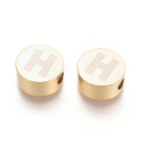 304 Stainless Steel Beads STAS-I126-02G-H-1