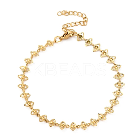 304 Stainless Steel Chain Bracelet for Women LS-BJEW-I313-04-1