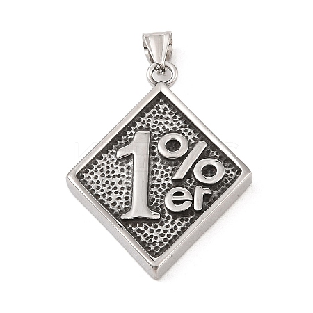 304 Stainless Steel Big Pendants LS-STAS-S122-05AS-1