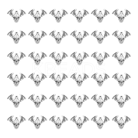 40Pcs Tibetan Style Alloy Pendants FIND-UN0004-23-1