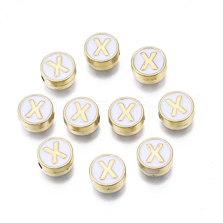 Alloy Enamel Beads ENAM-N052-006-01X-RS-1