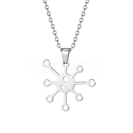 Stainless Steel Pendant Necklaces ZG4018-2-1