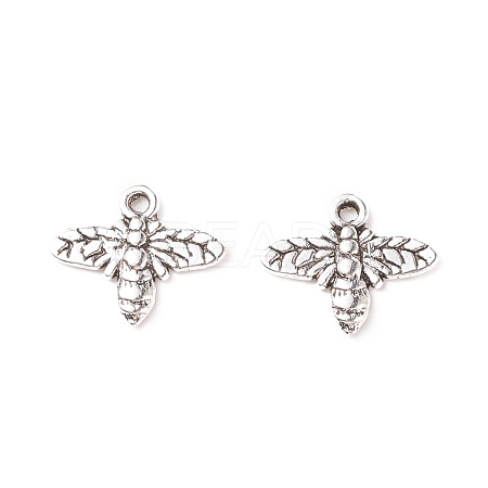 Tibetan Style Alloy Pendants TIBEP-S019-AS-FF-1