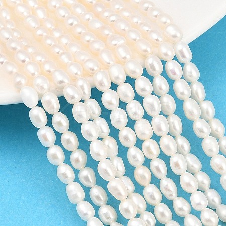 Natural Cultured Freshwater Pearl Beads Strands PEAR-D003-01D-05-1