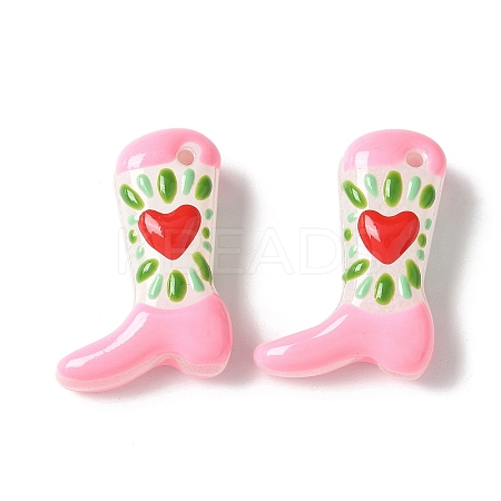 Baking Paint Glass Enamel Beads LS-BLOW-D300-01D-1
