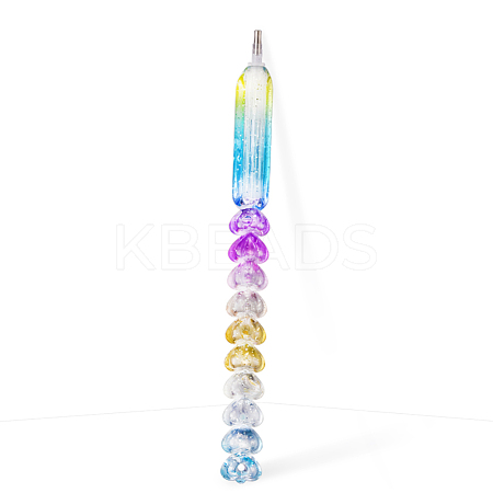 Plastic Nail Art Rhinestones Pickers Pen MRMJ-R085-050-1