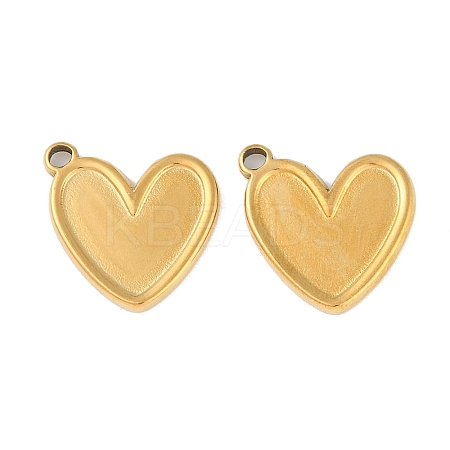 Ion Plating(IP) 304 Stainless Steel Pendants STAS-C106-03G-1
