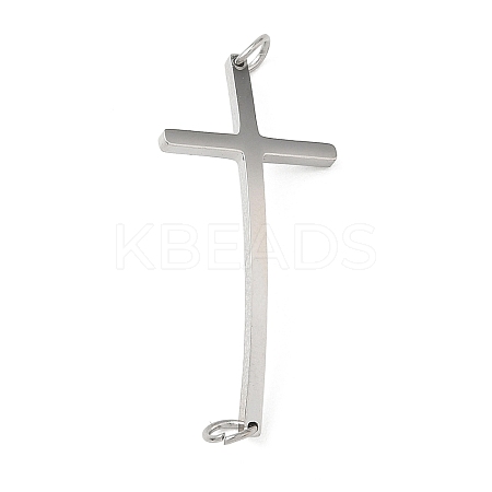 Religion 304 Stainless Steel Connector Charms STAS-B141-12P-1