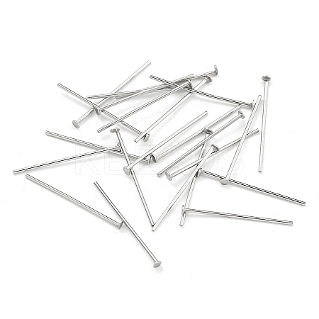 Tarnish Resistant 304 Stainless Steel Flat Head Pins STAS-D448-A-009P-1
