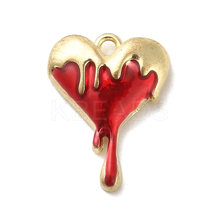 Alloy Enamel Pendants ENAM-G223-01G-01-1