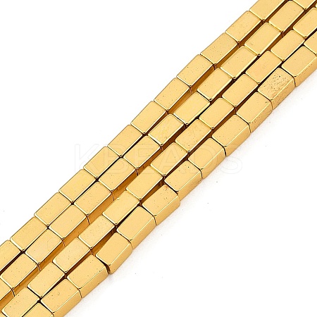 Electroplated Synthetic Non-magnetic Hematite Beads Strands G-C156-01G-1