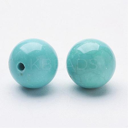 Natural Magnesite Beads G-P212-8mm-1