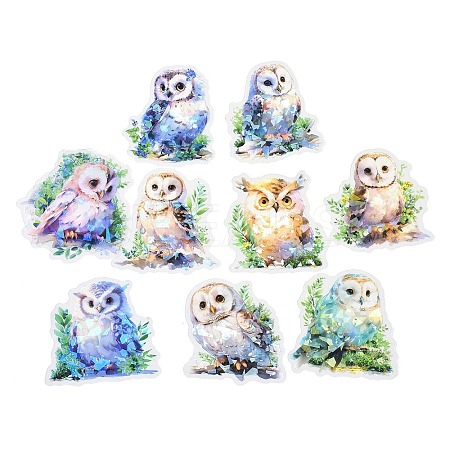 Animal Waterproof PET Stickers Set DIY-G118-03B-1