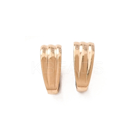 1/20 14K Gold Filled Snap on Bails KK-CBAF172-02A-G-1