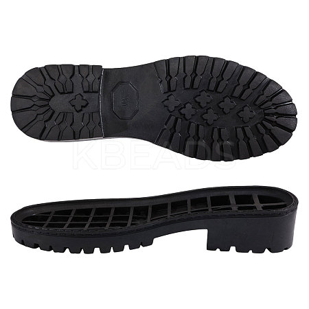 Anti Skid Synthetic Rubber Shoes Bottom Heel Sole FIND-WH0816-098B-1