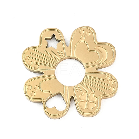 304 Stainless Steel Pendants STAS-I325-127G-1