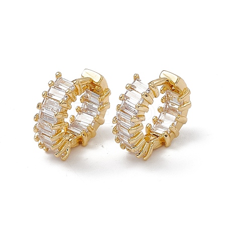Rack Plating Brass Hoop Earrings for Women EJEW-A088-18G-1