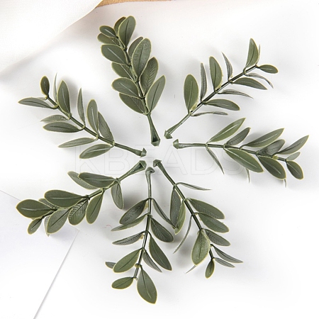 Plastic Artificial Plant Leaf PW-WG9E9E0-01-1