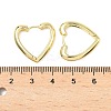 Brass Hoop Earrings EJEW-D323-01G-5