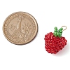 Seed Beads Beaded Charms PALLOY-MZ00330-2