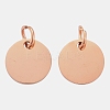 Ion Plating(IP) 304 Stainless Steel Pendants STAS-I311-32C-RG-1