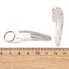 Iron Snap Hair Clip Findings RN-CBAB9AC-11P-3