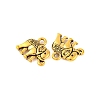 Vintage Elephant Charms PALLOY-ZN-47017-AG-FF-3
