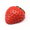 Strawberry Resin Decoden Cabochons LS-CRES-R183-09-4