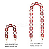 2Pcs Oval & Square Acrylic Bag Handle FIND-GN0001-14B-3