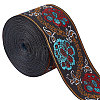 Ethnic Style Polyester Ribbon OCOR-GF0002-04B-1