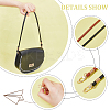 WADORN® 2Pcs 2 Colors PU Imitation Leather Bag Straps DIY-WR0002-07-3