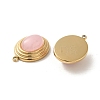 Natural Rose Quartz Pendants STAS-L025-006G-01-2